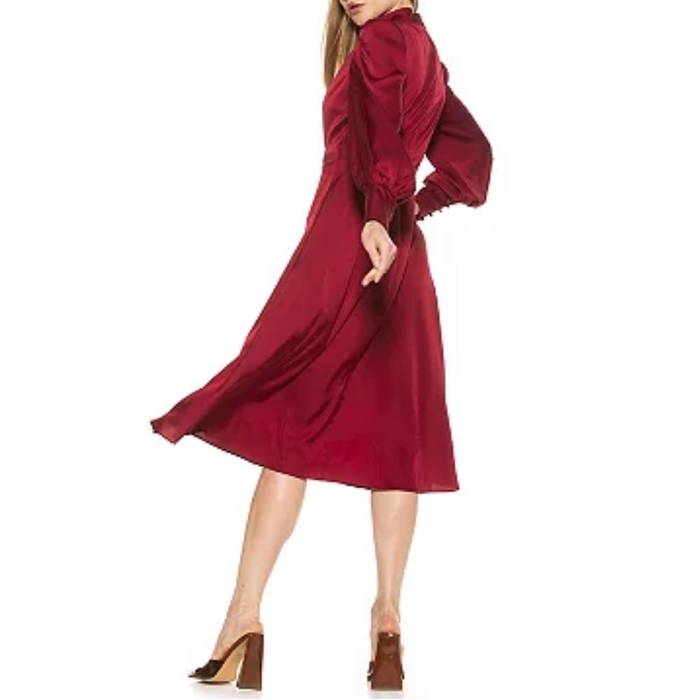 Alexia Admor Francy Bubble Sleeve Fit & Flare Dress